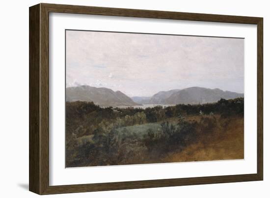 Hudson River-Frederic Edwin Church-Framed Giclee Print