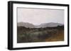 Hudson River-Frederic Edwin Church-Framed Giclee Print