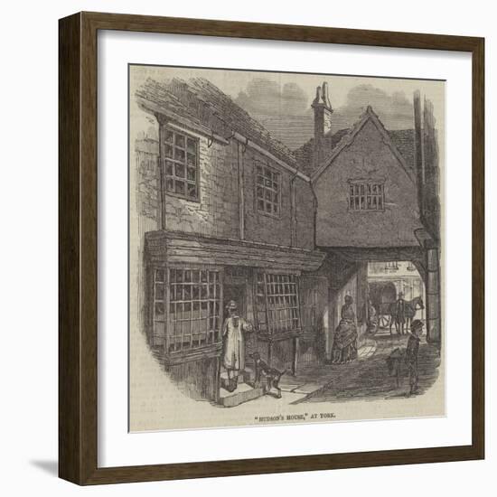 Hudson's House, at York-null-Framed Giclee Print