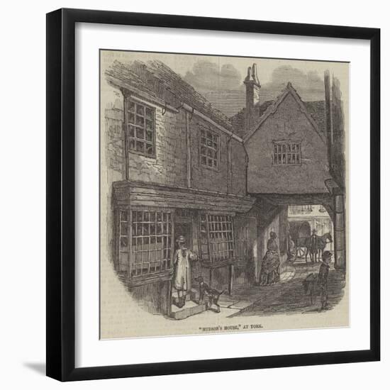 Hudson's House, at York-null-Framed Giclee Print