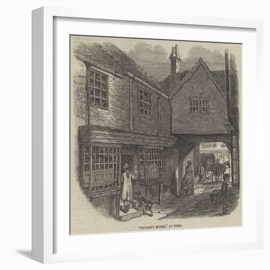 Hudson's House, at York-null-Framed Giclee Print