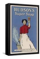 Hudson's Super Soap - Just a Little Better Than the Rest-null-Framed Stretched Canvas