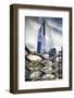 Hudson Yard with the Vessel, Manhattan, New York City-George Oze-Framed Photographic Print