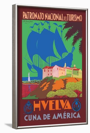 Huelva-Romero Diaz Jara-Framed Art Print