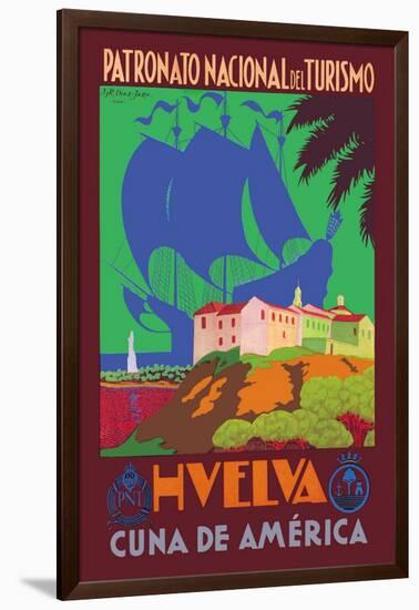 Huelva-Romero Diaz Jara-Framed Art Print