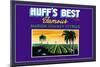 Huff's Best Brand-null-Mounted Art Print