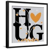 Hug (Fall)-Erin Clark-Framed Art Print