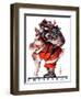 "Hug from Santa,"December 26, 1925-Joseph Christian Leyendecker-Framed Giclee Print