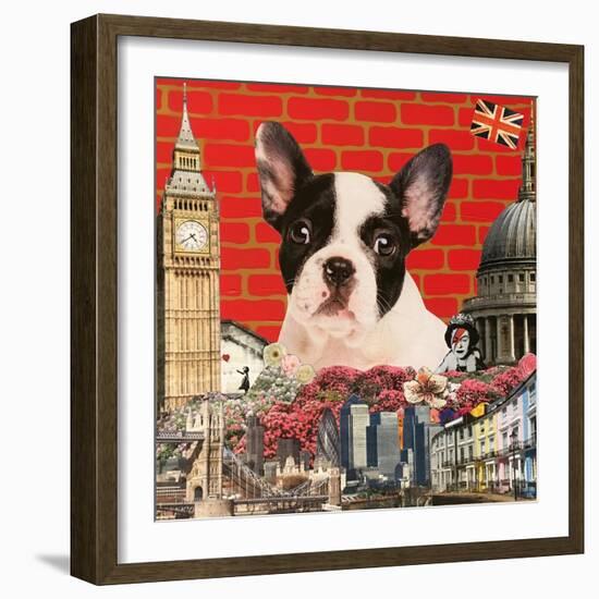 Hug my frenchie-Anne Storno-Framed Giclee Print