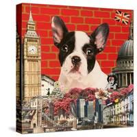 Hug my frenchie-Anne Storno-Stretched Canvas