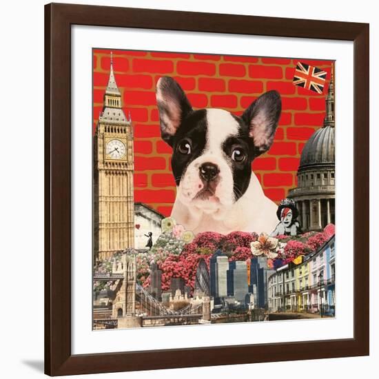 Hug my frenchie-Anne Storno-Framed Giclee Print