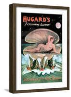 Hugard's Fascinating Illusion: The Birth of the Sea Nymph-null-Framed Art Print