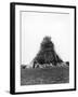 Huge Bonfire 1938-Fred Musto-Framed Photographic Print