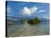 Huge Cloud Formations over the Marovo Lagoon, Solomon Islands, Pacific-Michael Runkel-Stretched Canvas