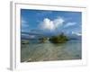 Huge Cloud Formations over the Marovo Lagoon, Solomon Islands, Pacific-Michael Runkel-Framed Photographic Print