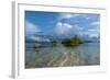 Huge Cloud Formations over the Marovo Lagoon, Solomon Islands, Pacific-Michael Runkel-Framed Photographic Print