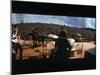 Huge Crowd Listening to a Band Onstage at the Woodstock Music and Art Festival-Bill Eppridge-Mounted Photographic Print