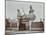 Huge Figureheads at Castles Ship Breaking Yard, Westminster, London, 1909-null-Mounted Photographic Print