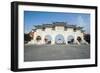 Huge Gate in Front of the Chiang Kai-Shek Memorial Hall, Taipei, Taiwan, Asia-Michael Runkel-Framed Photographic Print