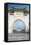 Huge Gate in Front of the Chiang Kai-Shek Memorial Hall, Taipei, Taiwan, Asia-Michael Runkel-Framed Stretched Canvas