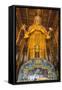 Huge Golden Buddha Statue, Ulaanbaatar (Ulan Bator)-Eleanor Scriven-Framed Stretched Canvas