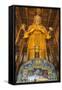 Huge Golden Buddha Statue, Ulaanbaatar (Ulan Bator)-Eleanor Scriven-Framed Stretched Canvas