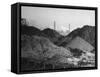 Huge Heaps of Iron Ore Outside Steel Plant, Brought in by Shipping Along the Great Lakes-Margaret Bourke-White-Framed Stretched Canvas