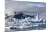 Huge Iceberg Amongst Sea Ice in the Yalour Islands-Michael Nolan-Mounted Photographic Print