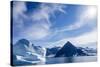 Huge Iceberg, Scoresbysund, Northeast Greenland, Polar Regions-Michael Nolan-Stretched Canvas