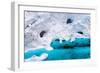 Huge Icebergs are on the Arctic Ocean to Ilulissat Fjord, Greenland-Murat Tellioglu-Framed Photographic Print