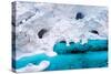 Huge Icebergs are on the Arctic Ocean to Ilulissat Fjord, Greenland-Murat Tellioglu-Stretched Canvas