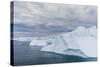 Huge Icebergs Calved from the Ilulissat Glacier, Ilulissat, Greenland, Polar Regions-Michael Nolan-Stretched Canvas