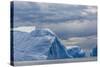 Huge Icebergs Calved from the Ilulissat Glacier, Ilulissat, Greenland, Polar Regions-Michael Nolan-Stretched Canvas