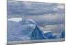 Huge Icebergs Calved from the Ilulissat Glacier, Ilulissat, Greenland, Polar Regions-Michael Nolan-Mounted Photographic Print