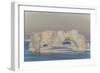 Huge Icebergs Calved from the Ilulissat Glacier, Ilulissat, Greenland, Polar Regions-Michael Nolan-Framed Photographic Print