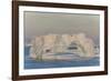 Huge Icebergs Calved from the Ilulissat Glacier, Ilulissat, Greenland, Polar Regions-Michael Nolan-Framed Photographic Print