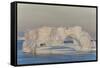 Huge Icebergs Calved from the Ilulissat Glacier, Ilulissat, Greenland, Polar Regions-Michael Nolan-Framed Stretched Canvas