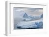 Huge Icebergs Calved from the Ilulissat Glacier, Ilulissat, Greenland, Polar Regions-Michael Nolan-Framed Photographic Print