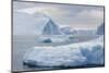 Huge Icebergs Calved from the Ilulissat Glacier, Ilulissat, Greenland, Polar Regions-Michael Nolan-Mounted Photographic Print