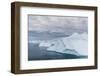 Huge Icebergs Calved from the Ilulissat Glacier, Ilulissat, Greenland, Polar Regions-Michael Nolan-Framed Photographic Print