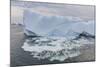 Huge Icebergs Calving from the Ilulissat Glacier, Ilulissat, Greenland, Polar Regions-Michael Nolan-Mounted Photographic Print
