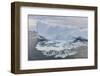 Huge Icebergs Calving from the Ilulissat Glacier, Ilulissat, Greenland, Polar Regions-Michael Nolan-Framed Photographic Print