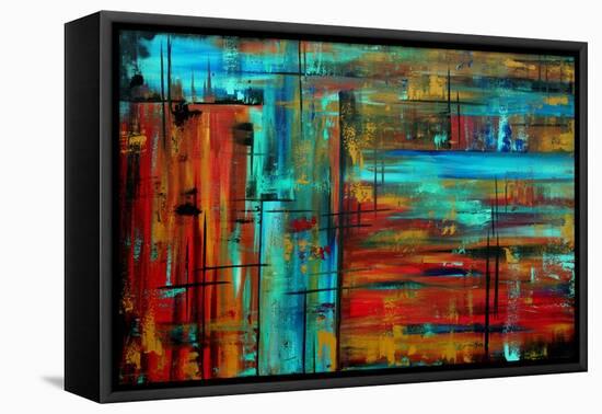 Huge Into Autumn-Megan Aroon Duncanson-Framed Stretched Canvas