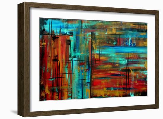 Huge Into Autumn-Megan Aroon Duncanson-Framed Art Print