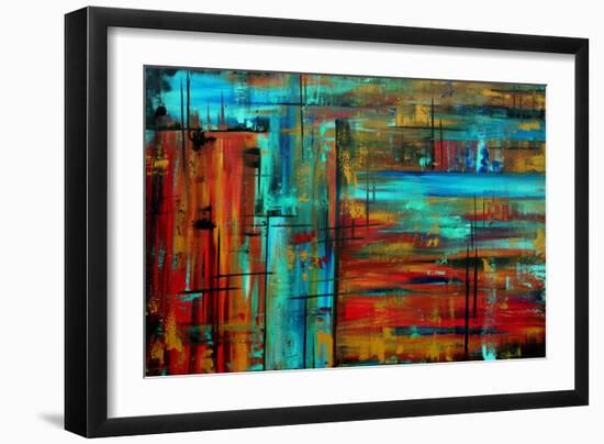 Huge Into Autumn-Megan Aroon Duncanson-Framed Art Print