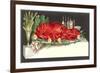 Huge Lobster on Serving Platter-null-Framed Art Print