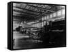 Huge Mechanical Printing Press-null-Framed Stretched Canvas