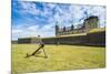 Huge Old Anchor in Front of Kronborg Renaissance Castlehelsingor, Denmark, Scandinavia, Europe-Michael Runkel-Mounted Photographic Print