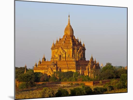 Huge Old Temple in Bagan, Myanmar, Asia-Michael Runkel-Mounted Photographic Print