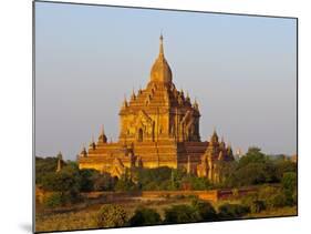 Huge Old Temple in Bagan, Myanmar, Asia-Michael Runkel-Mounted Photographic Print